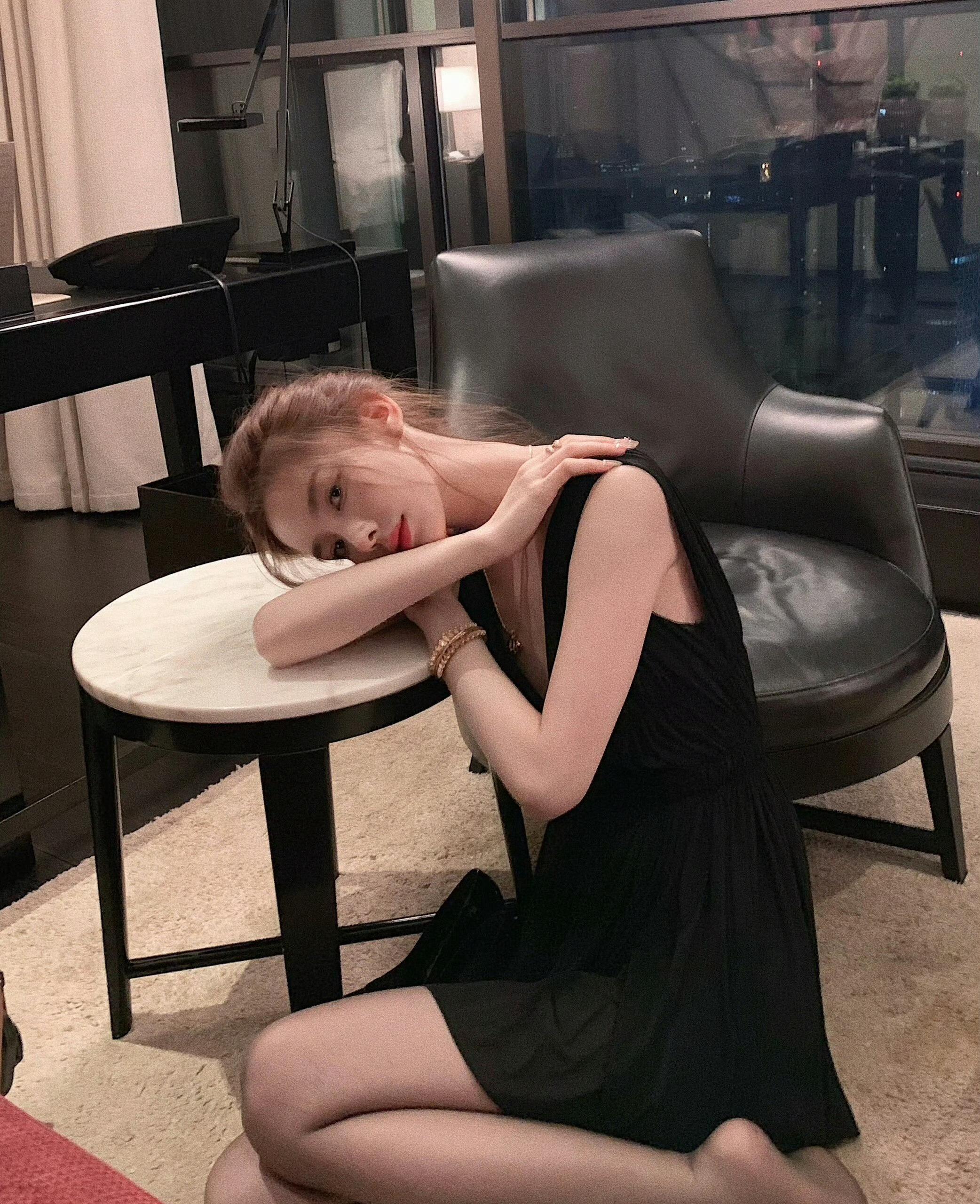 孙一宁。大长腿美女