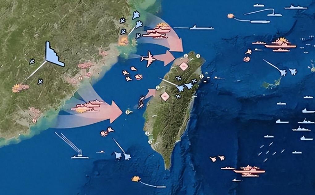现在美国专家们的意见出奇一致了，认为一旦中国大陆统一台湾省，美国或许只剩一条路可