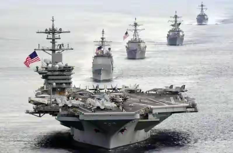 10万吨核航母虎视眈眈！美国敢不敢打伊朗？俄美中三国博弈见真章