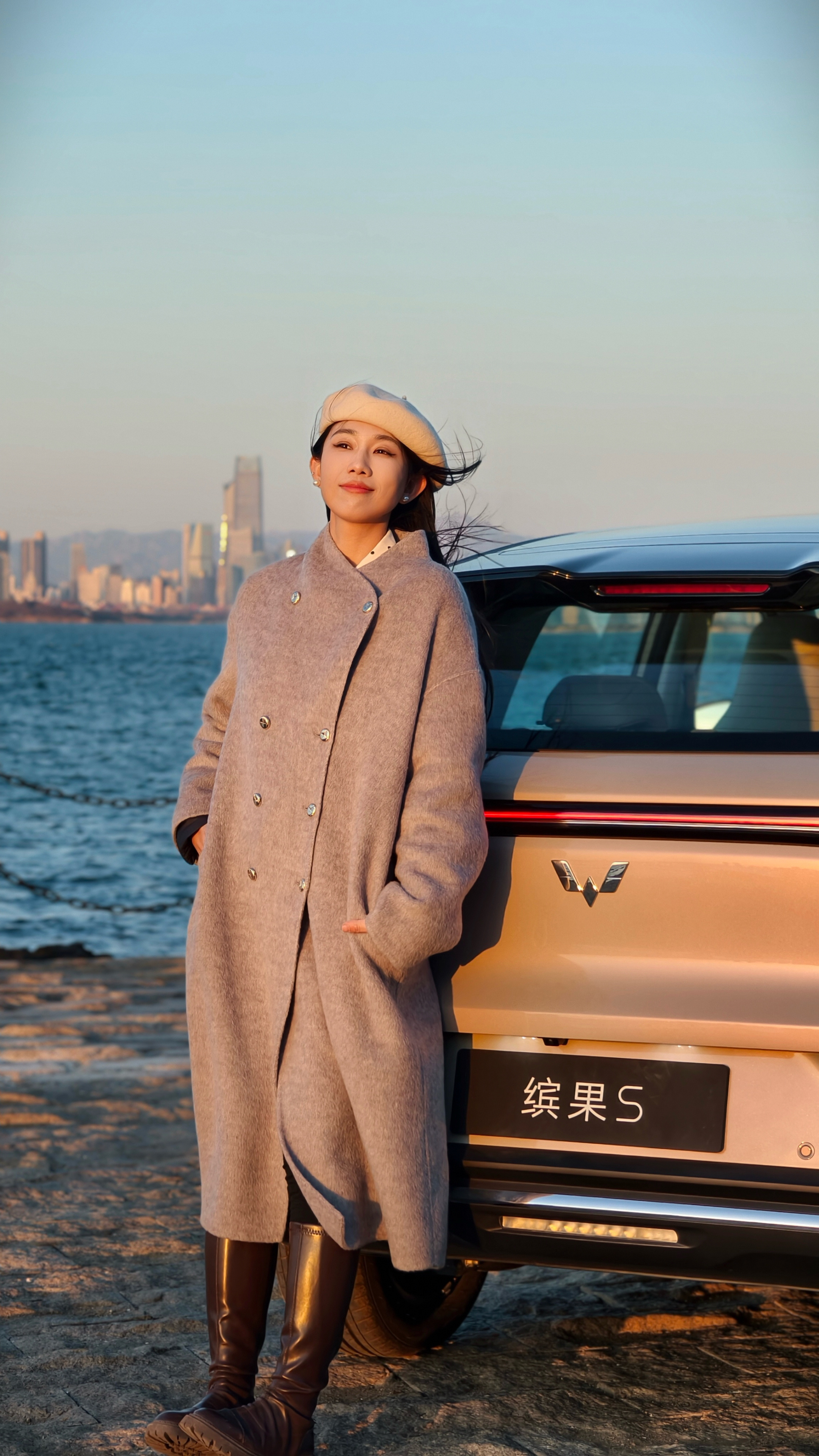 收获了昨晚的一波美图✨超级幸运能提前开着缤果S 525旗舰版奔赴青岛，525km