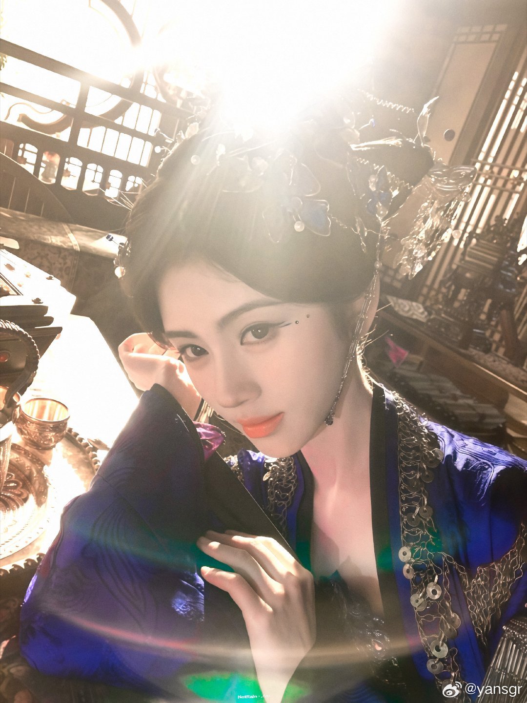 鞠婧祎  jjy鞠婧祎花间令 jjy鞠婧祎杨采薇“在某个不知名的角落许你岁岁平安