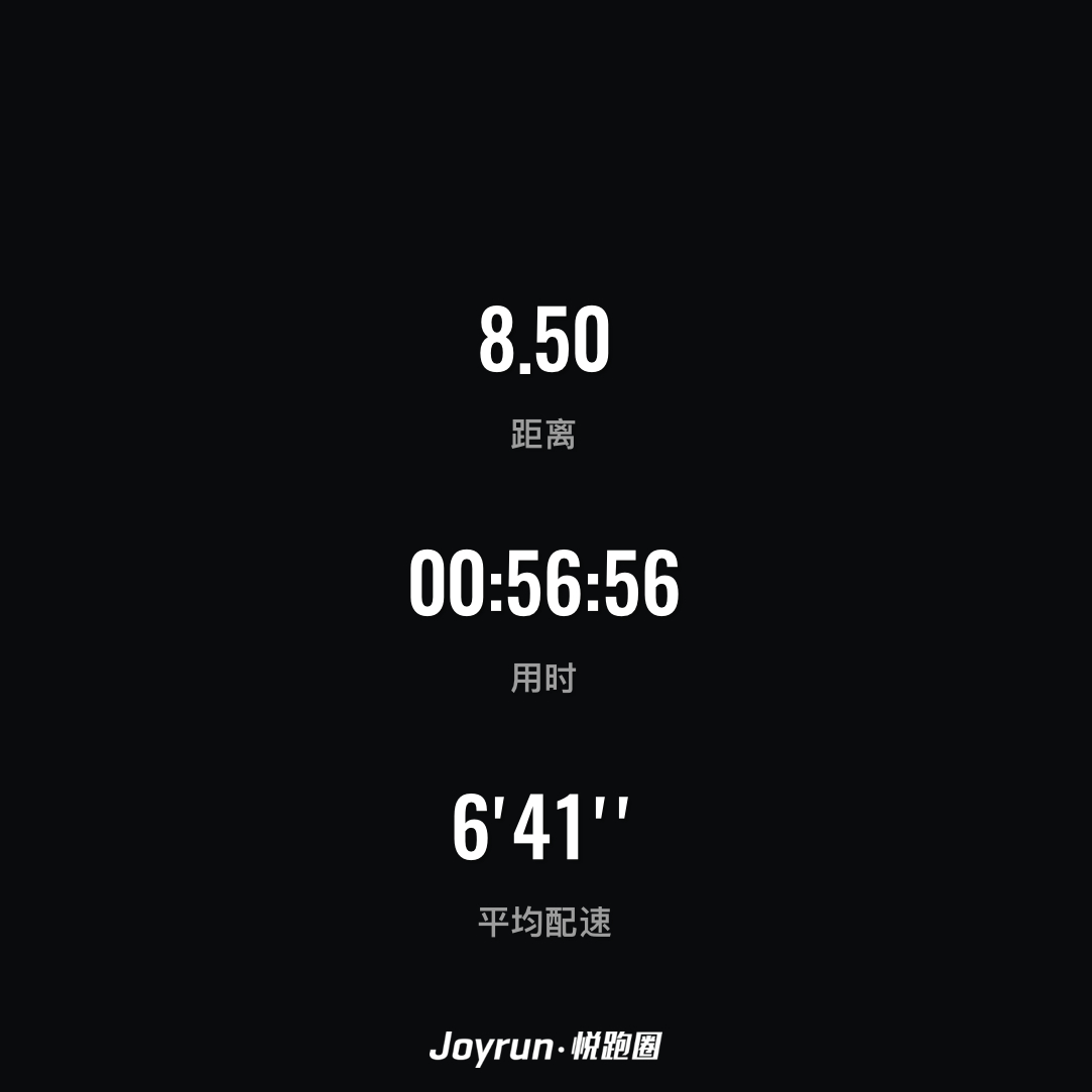 「叮🔔 晨跑卡」🕑 5:20｜🌡️ 23°C｜🏃♀️ 8k早安呀❤️今天