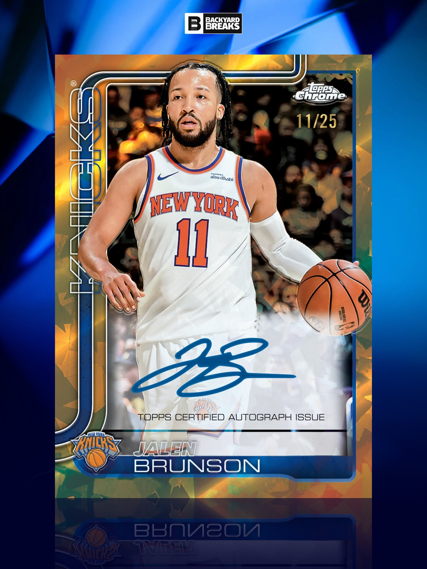 Topps Chrome Sapphire2025-26赛季NBA Chrome
