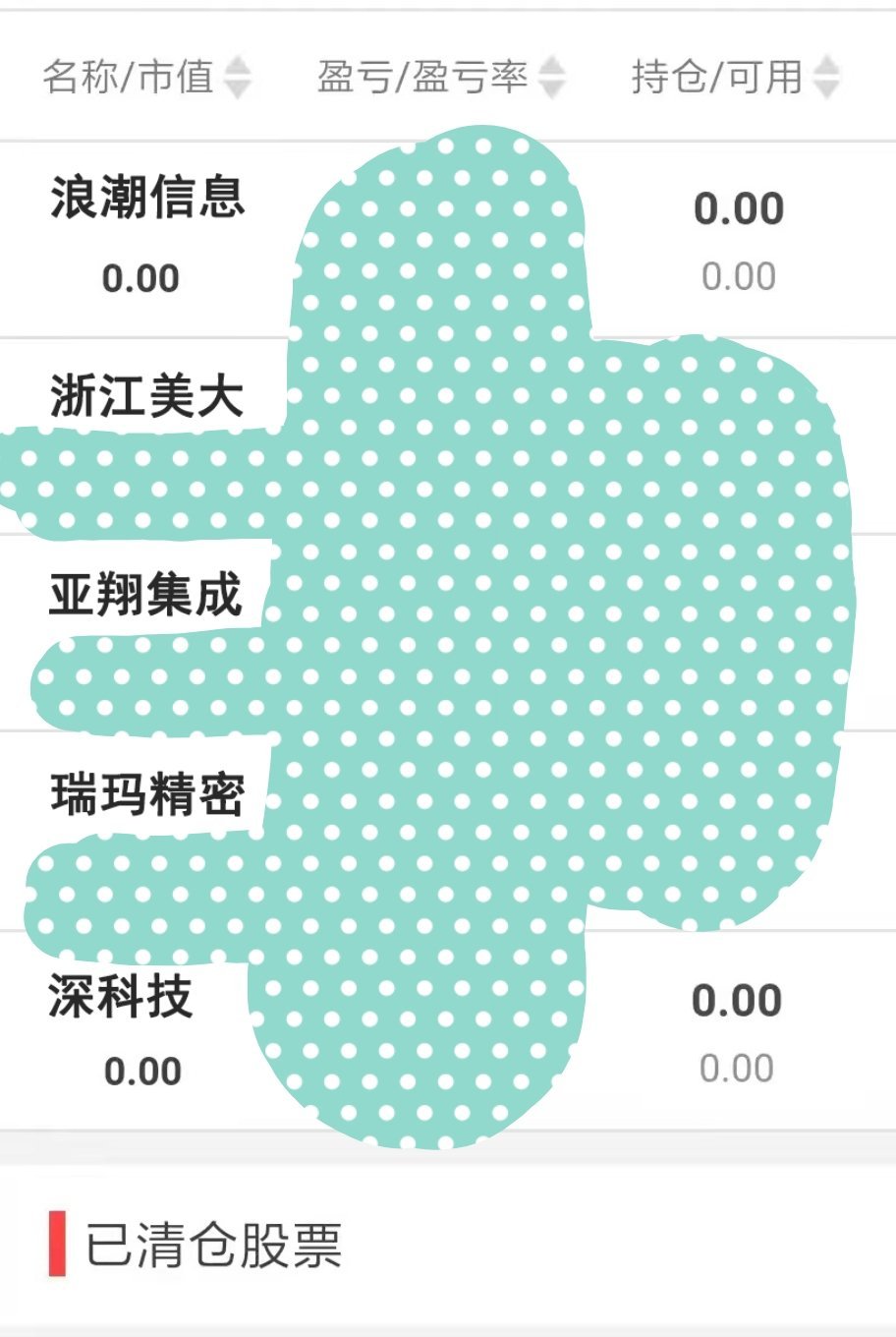 开仓亚翔集成，瑞玛精密，继续持仓浙江美大 