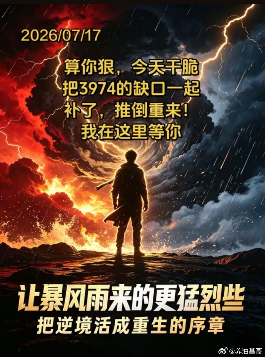 股票我加一层仓试错，下周做双底再加层仓