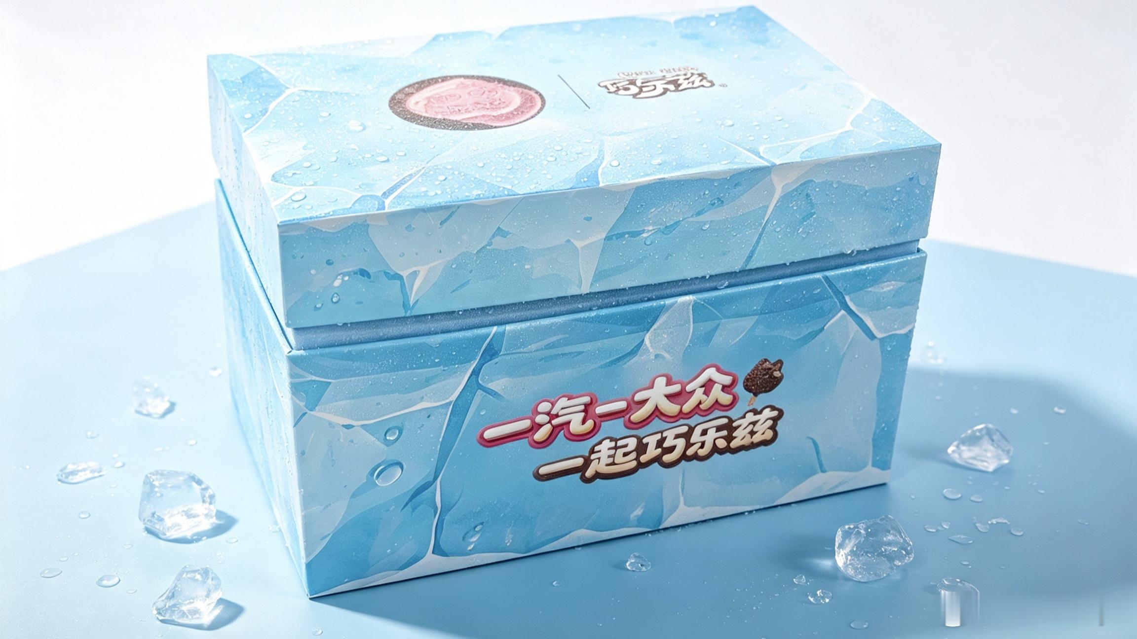 感谢一汽大众送的冰激凌大礼盒给公司小伙伴们尝尝清凉！ 广州