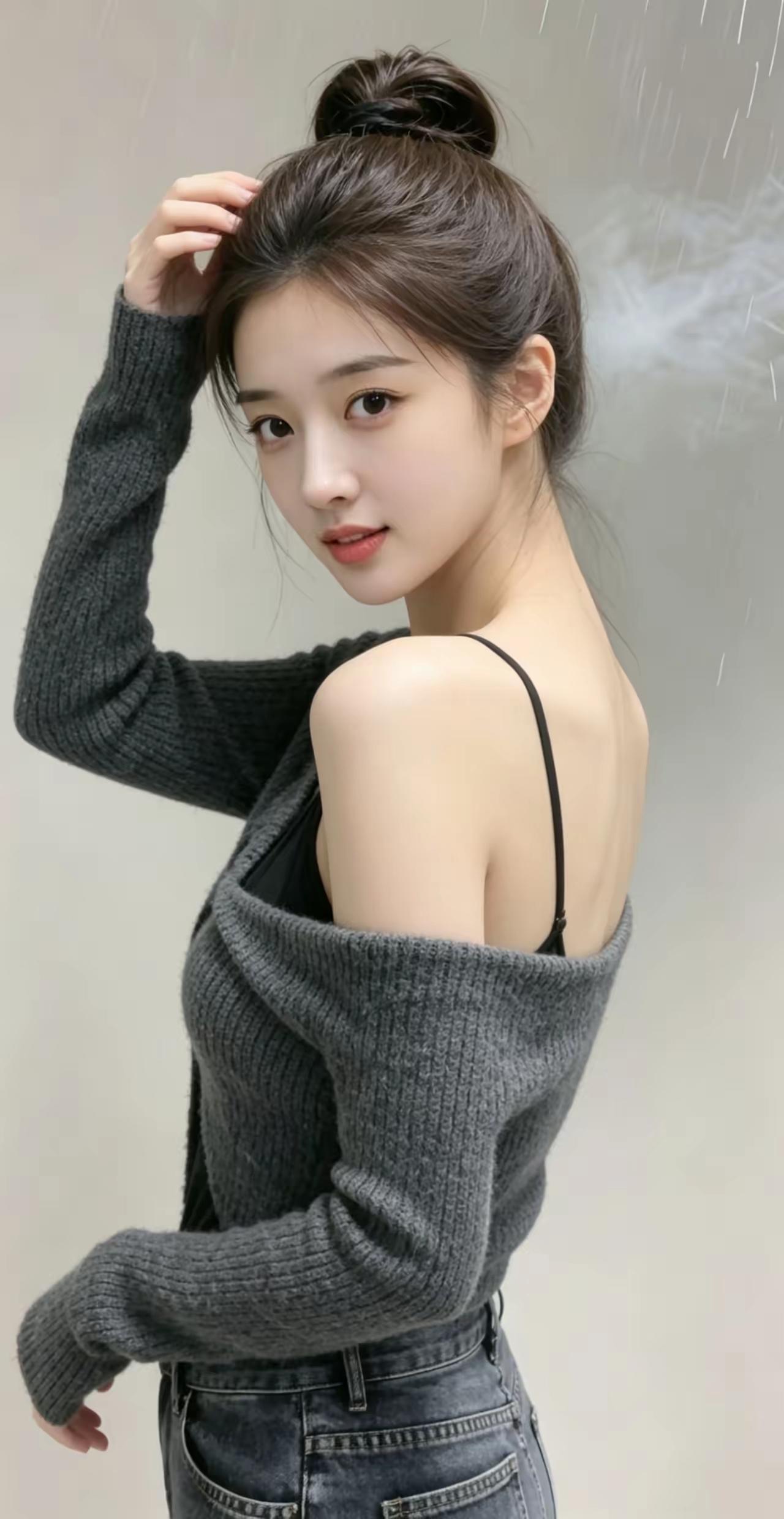女人的锁骨好看，能看到锁骨的女人大多美女。[比心]