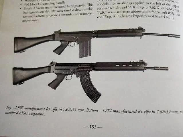 南非确实制造了7.62x39mm FAL，但这不是他们自己的努力，这主要是由于一