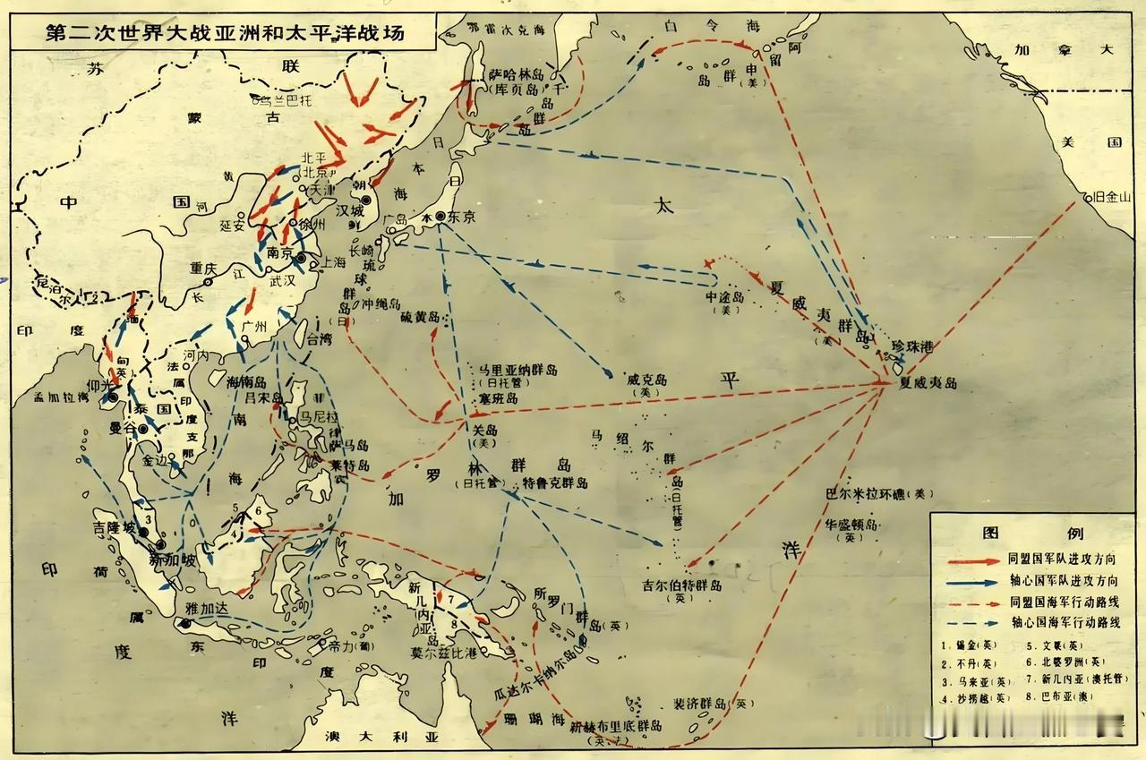 当年日本侵华时，美国人一边和我们做生意，一边又大肆贩各种战略物资给日本。在193