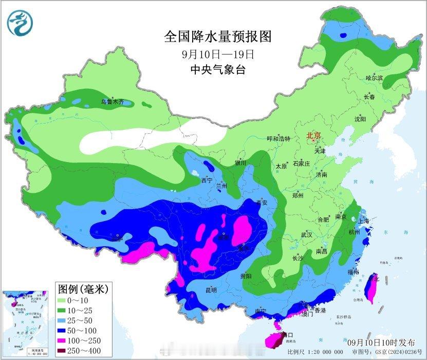 气象观察团 未来10-15天，华西地区多降雨，阴雨天气会很多。中东部地区降雨整体