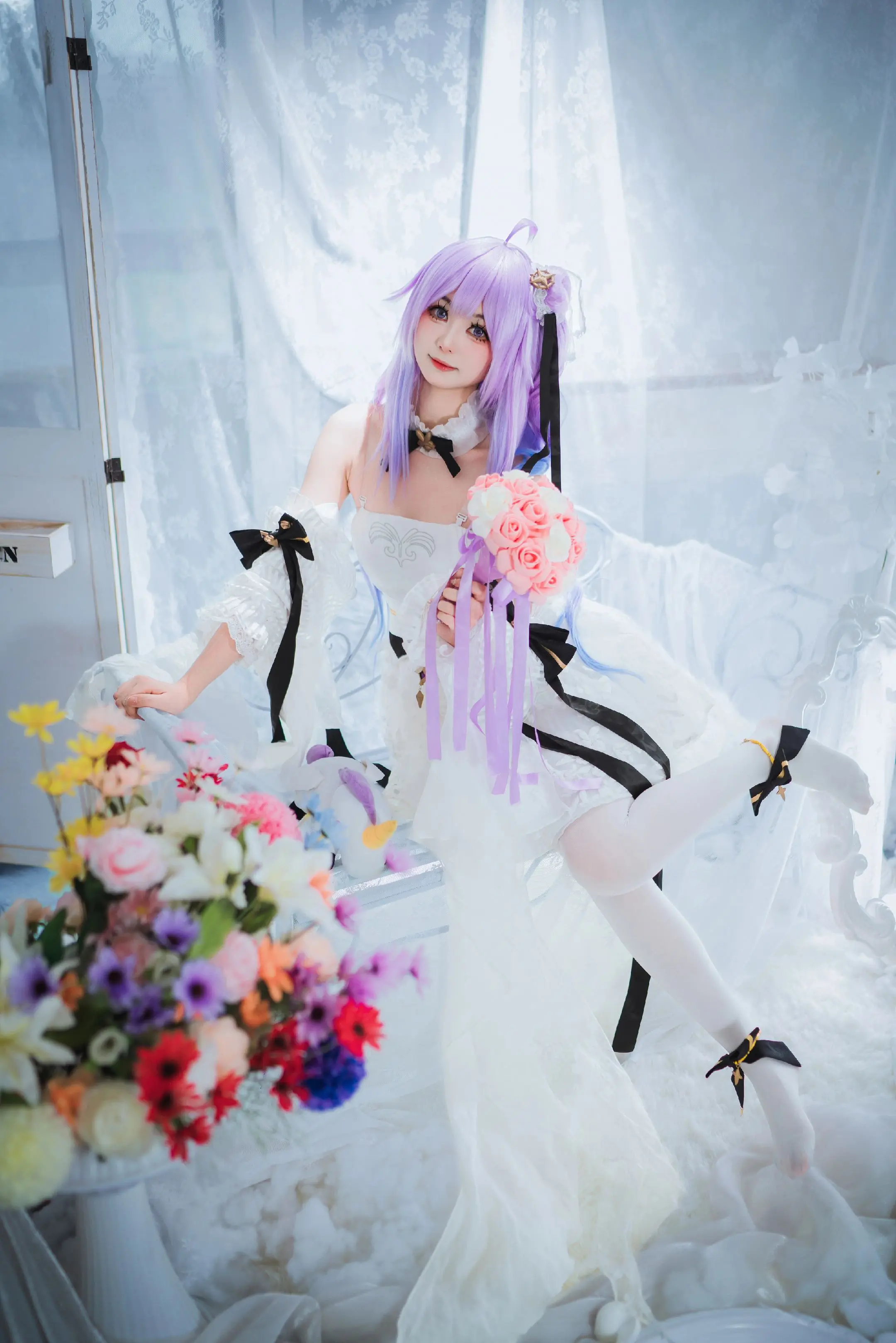 梦想的纯白誓约。📷