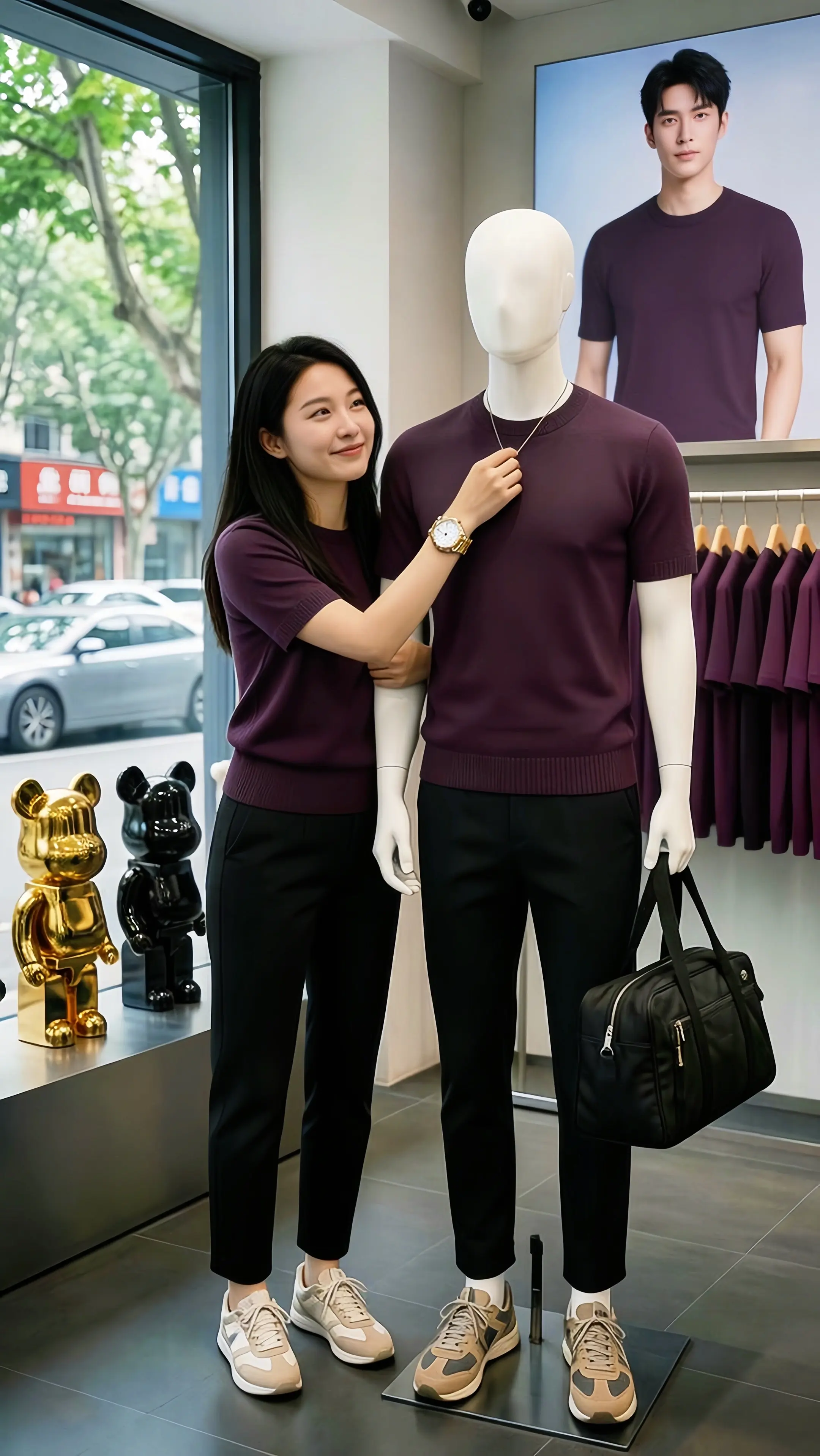 这个东西不白买 男装搭配 男生穿搭 T恤