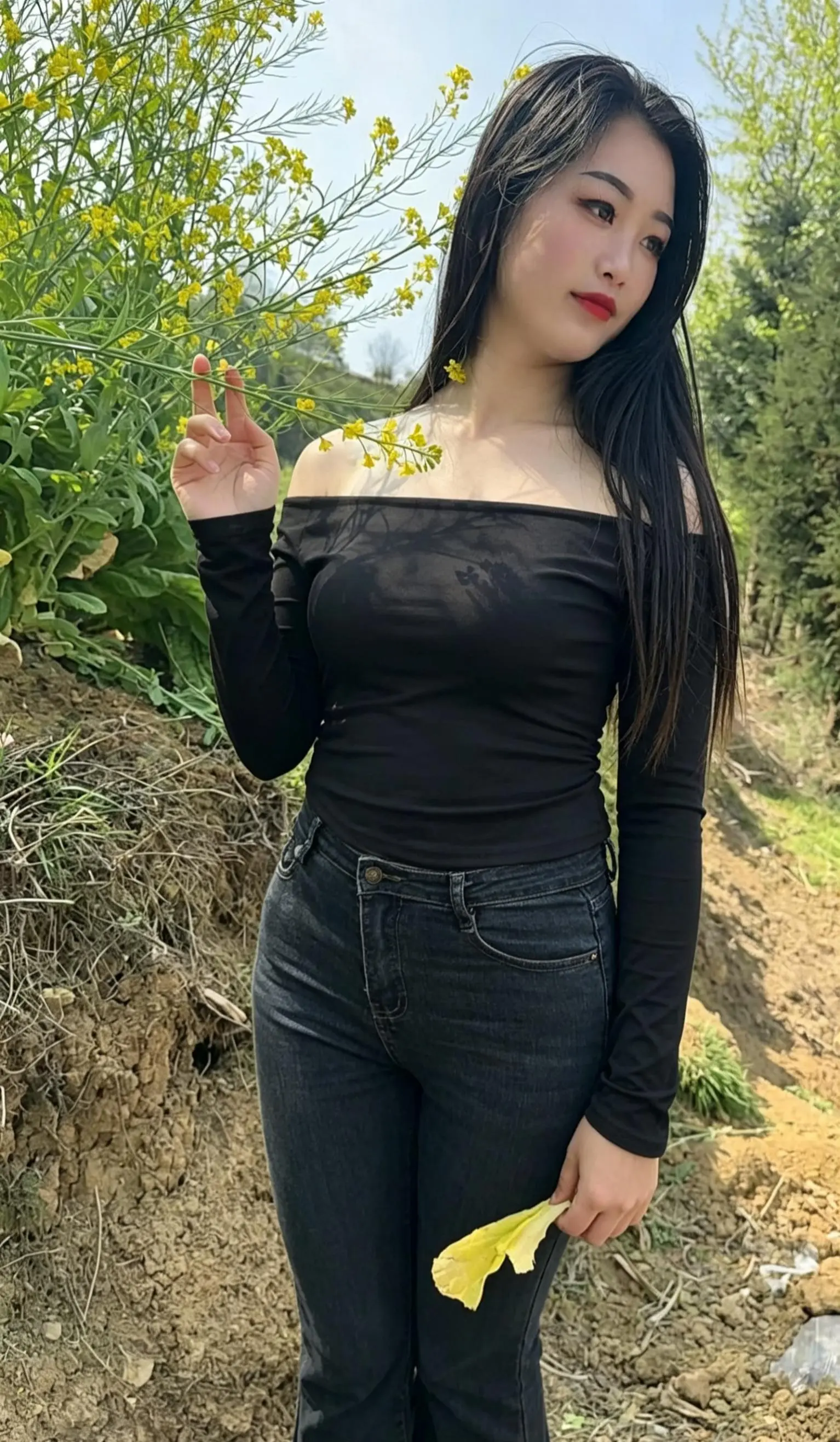 感情 单身 随手一拍都是美景 微胖女生
