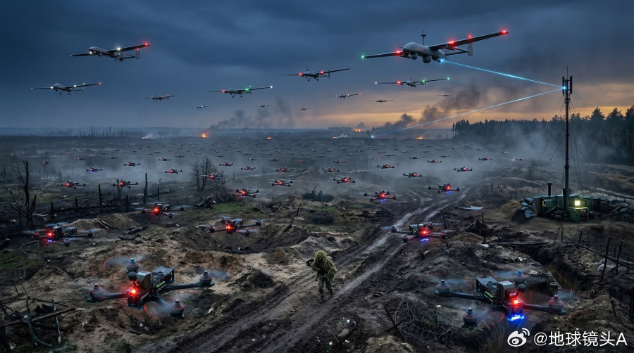 美以伊冲突 谷歌前CEO正在打造 军事“无人机墙”过去，要控制一片领土，需要在那