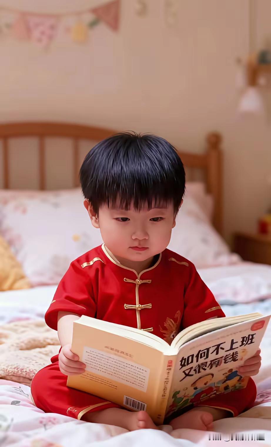 读书是学习
实用也是学习
莎莎深谙此道哩！
她知道光幻想没用
得真打实干
所以