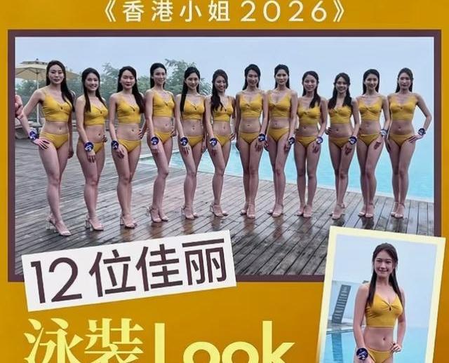 刷新认知！2026港姐雨中拍摄泳装大片，美貌之外学历更惊人
 
TVB释出202
