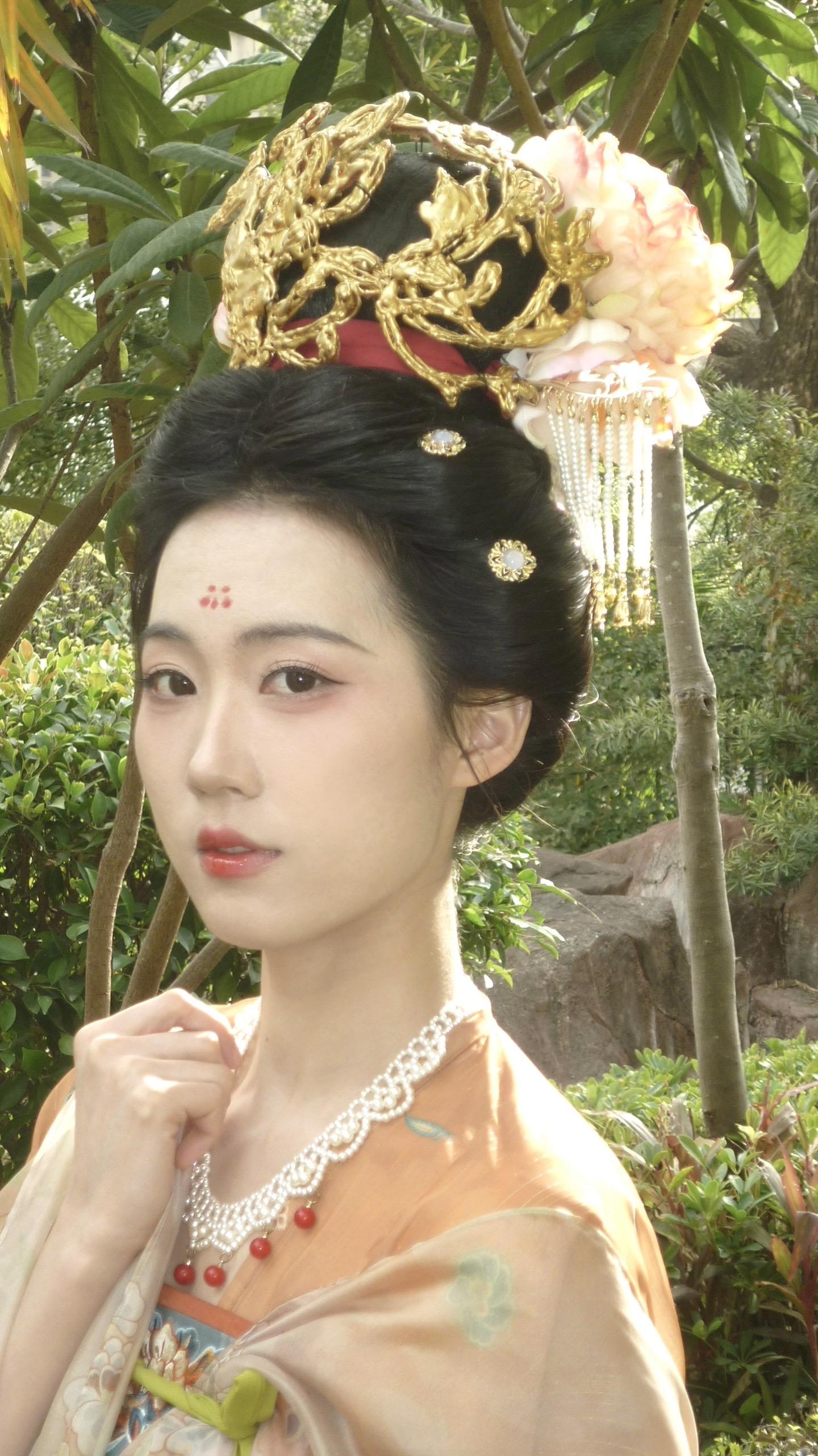 汉服妆造 国色芳华 妆造 汉服发型 汉服发型教程