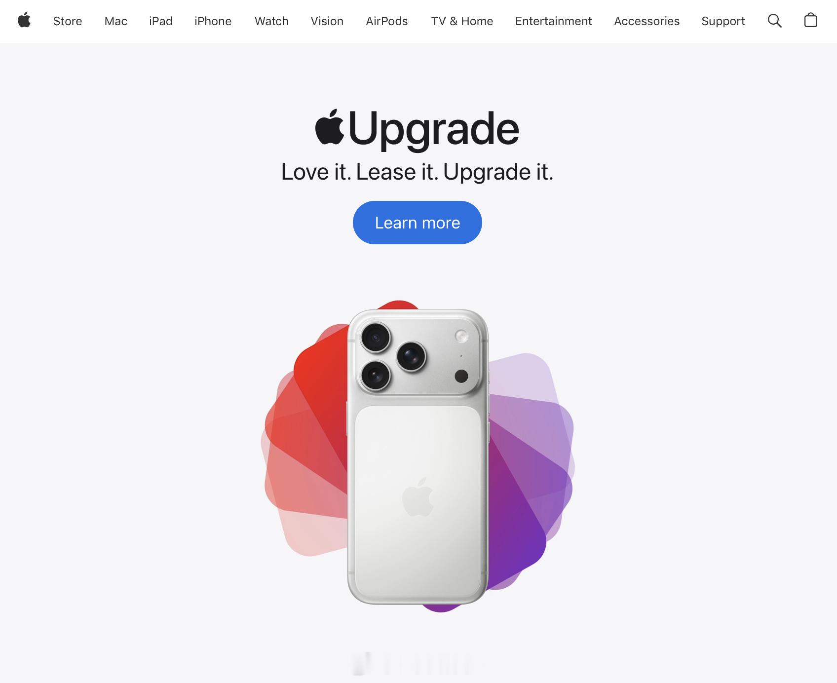 果然，苹果现在连硬件也开始往“订阅制”方向走了。Apple Upgrade 已经