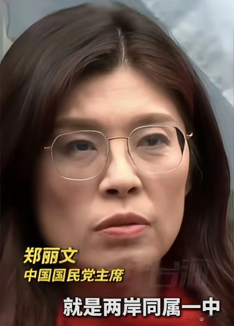 国民党主席郑丽文新年第一天就喊出“不要投资战争，要投资未来”，这话直接戳破了赖清