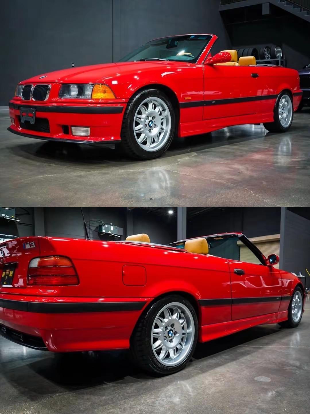 BMW M3 Convertible.90年代宝马最后的纯粹感：1998 BMW