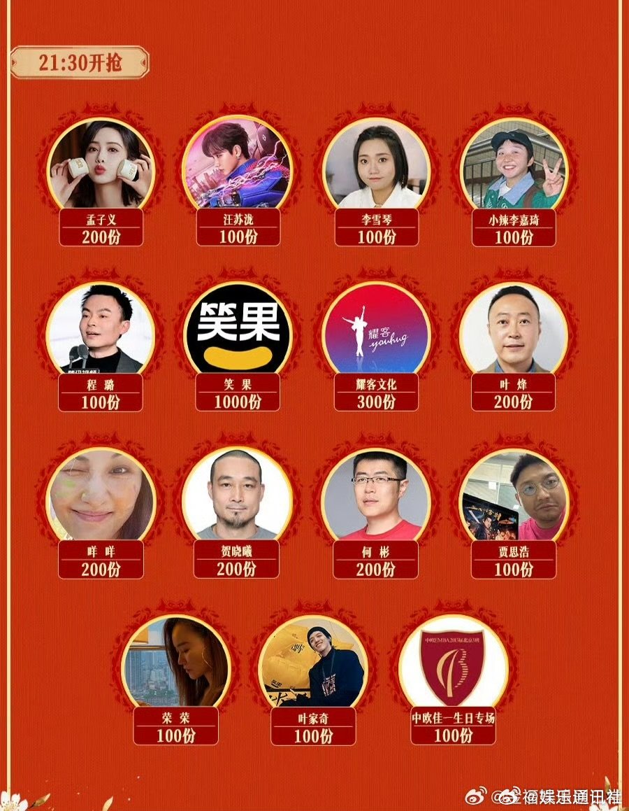 孟子义汪苏泷李雪琴李嘉琦云包场徐志胜新剧650云包场徐志胜新剧嗑到了嗑到了！《侠