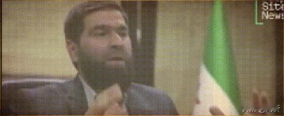 叙利亚内战背后藏着啥猫腻？
第一，叙利亚反政府武装发言人那表现真让人哭笑不得。以