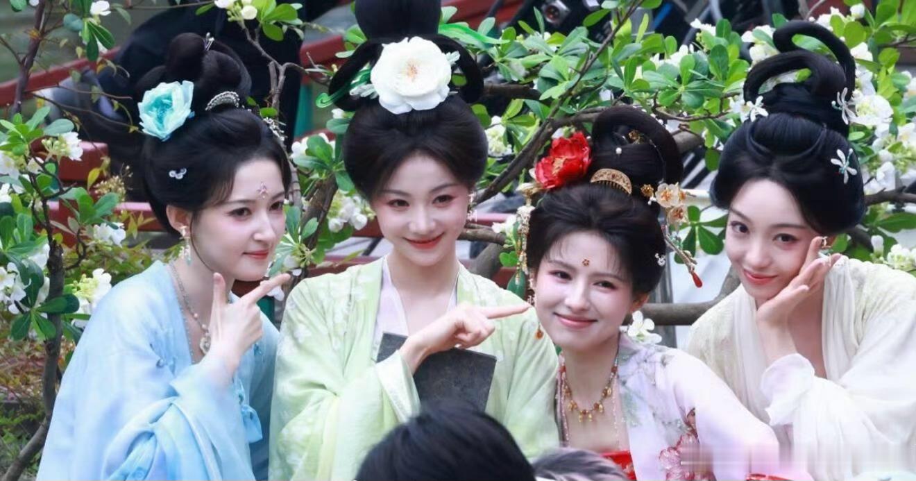 鹤南好普的长相，一下子都分不清谁是女主 