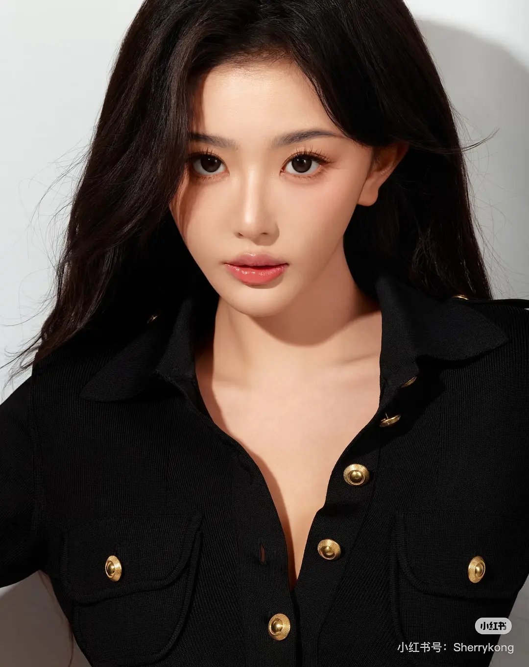 孔雪儿最新商务图如何 