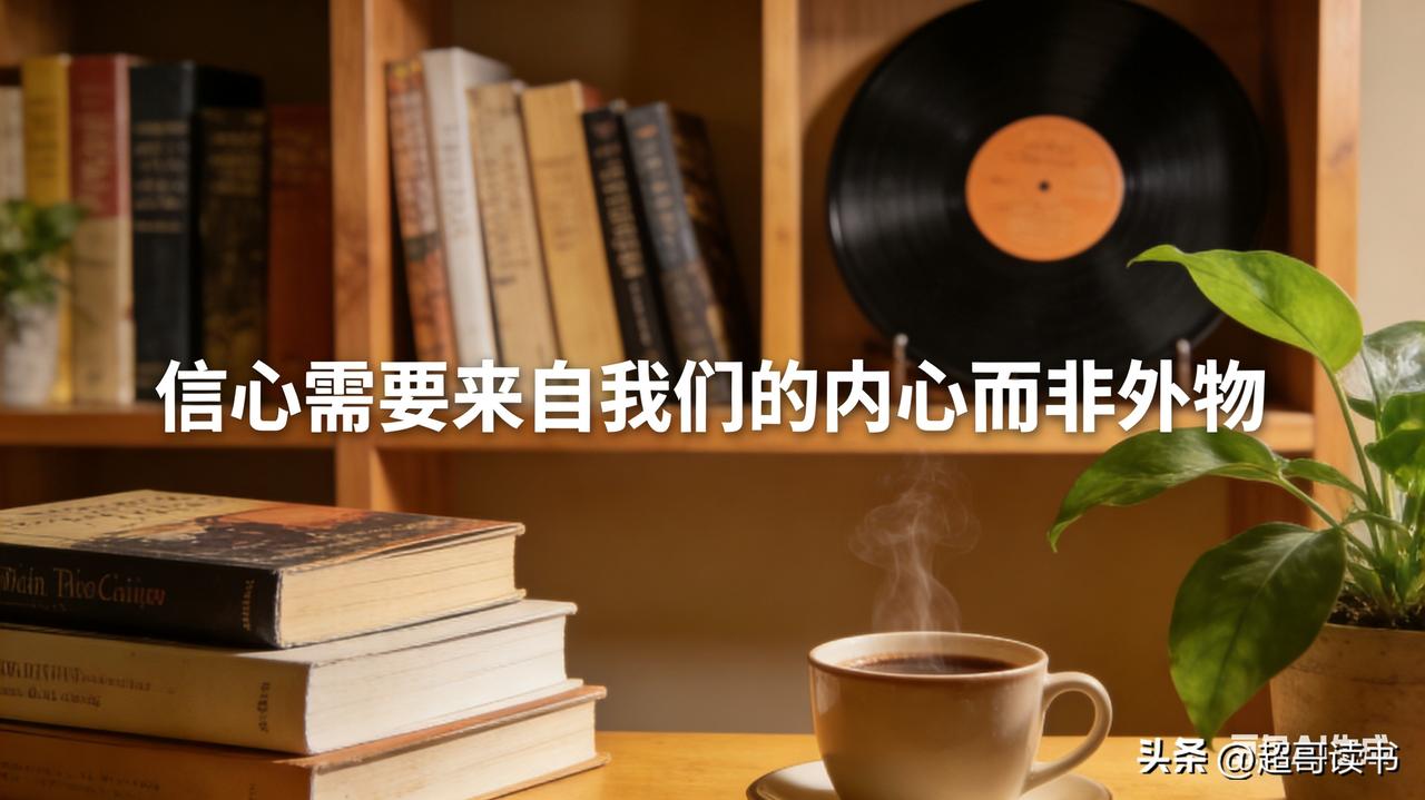 把信心建立在这东西上，没人能击垮你！

今天我把我读的《内向者优势》这本书的最后