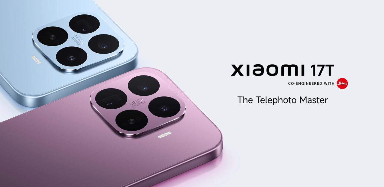 小米 17T 标准版，定位中屏中端机，12+256GB 售价 749 欧元。

