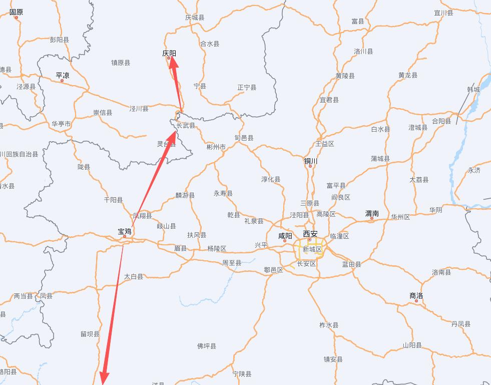 宝鸡的野心是真不小啊，不但在谋划银渝高铁，而且还有宝鸡经长武至庆阳高铁，设计时速
