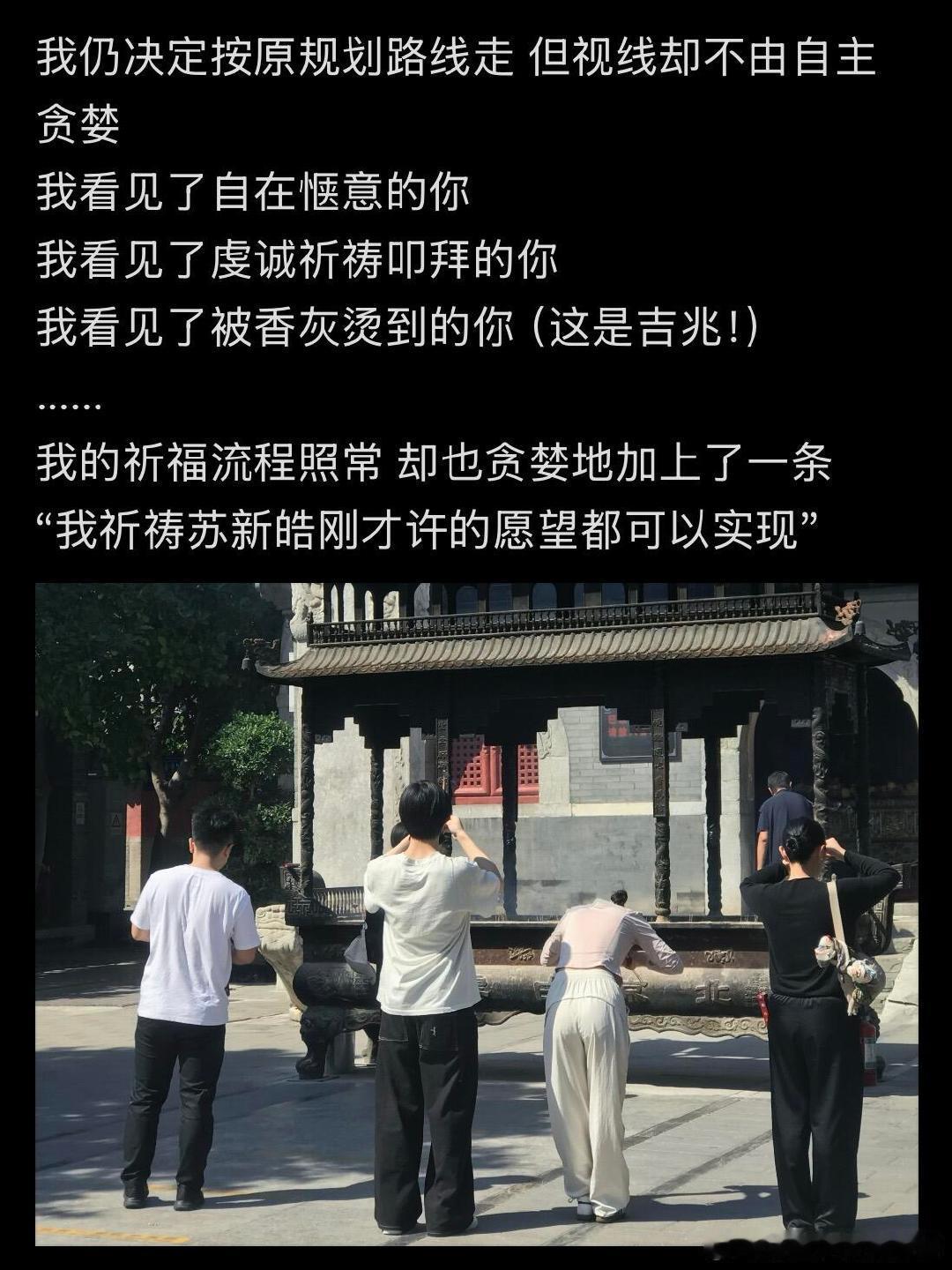 苏新皓粉丝好理智的爱，偶遇了是真的忍住不晒啊！铲丝怎么忍住偶遇苏新皓不晒的苏新皓