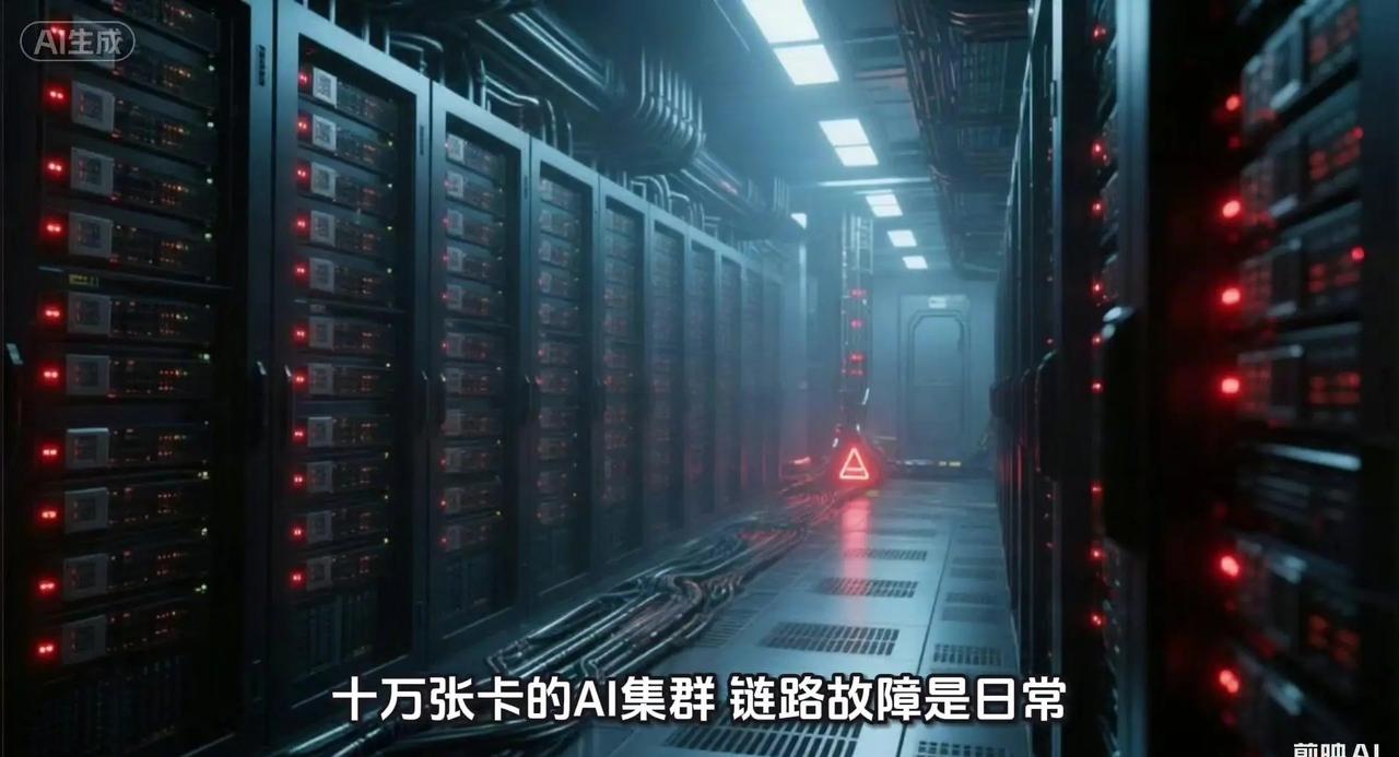 一颗修信号的芯片，毛利竟达75%❗。AI集群日常就容易出现链路故障，一旦链路断开