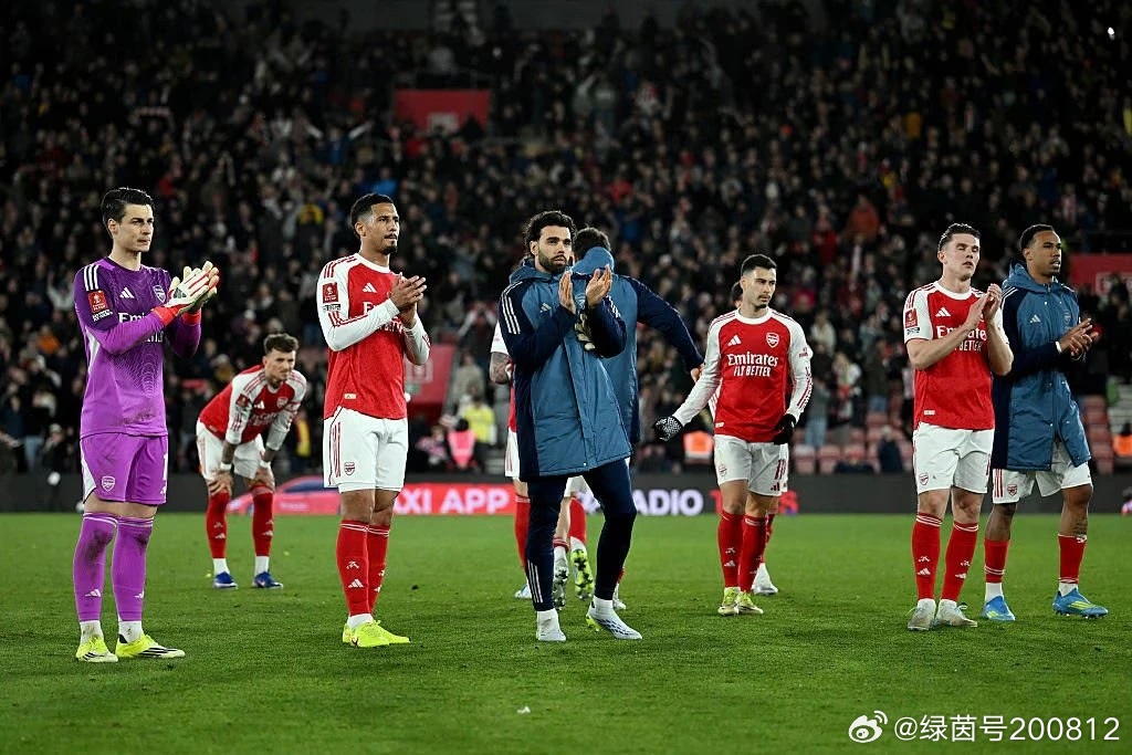 英格兰足总杯1/4决赛:阿森纳1比2被南安普敦淘汰 