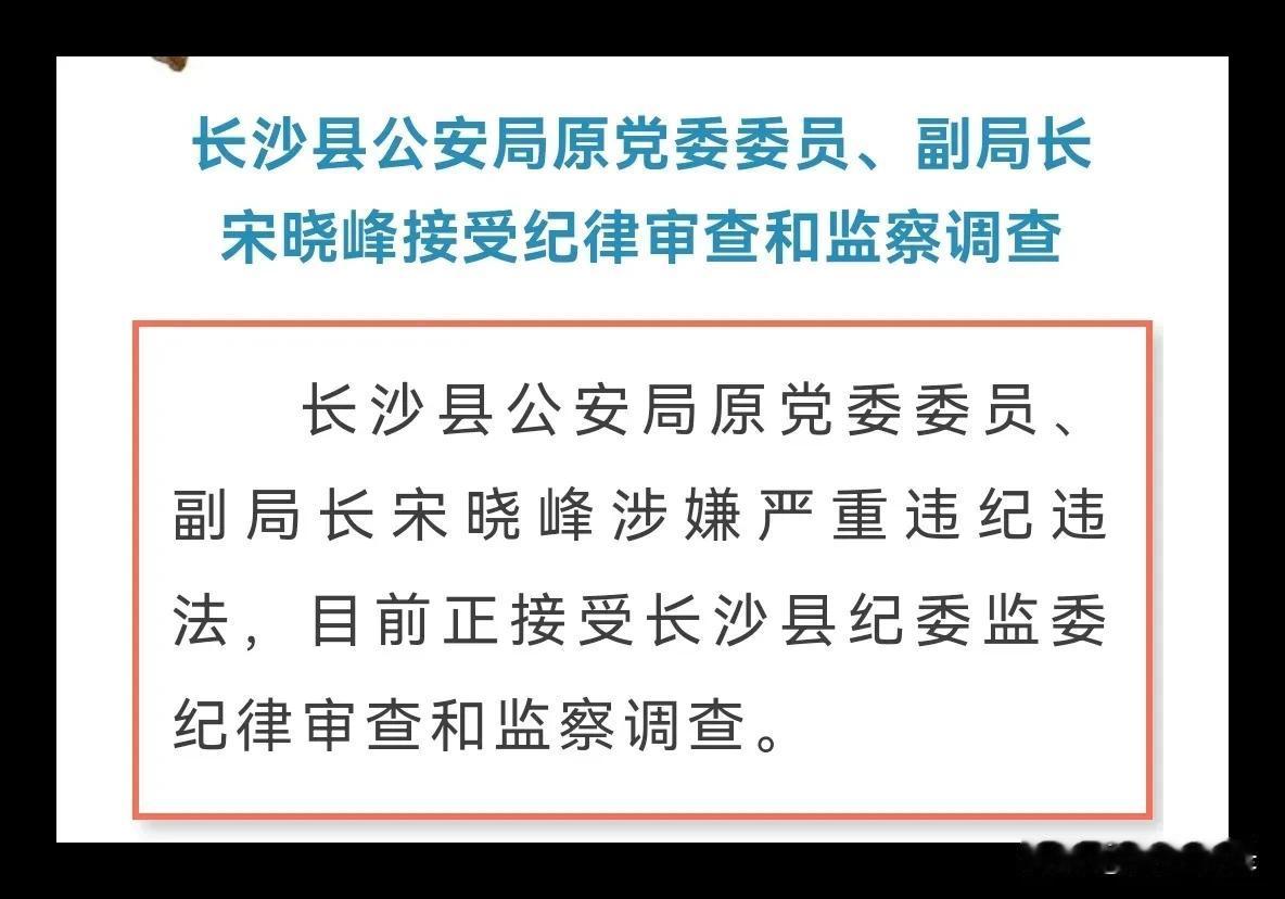 宋晓峰被抓！
原来宋晓峰是局长啊，隐藏的够深！