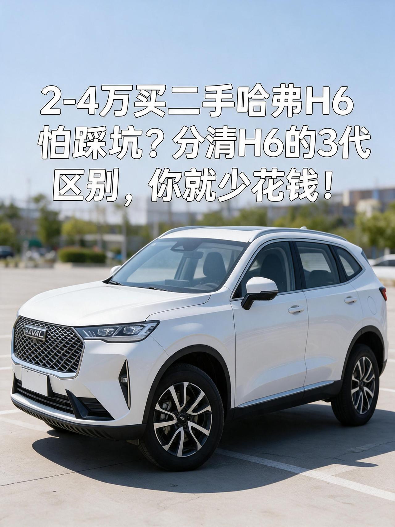 2‑4万买二手哈弗H6怕踩坑？分清H6的3代区别，你就少花钱！
作为家用SUV的