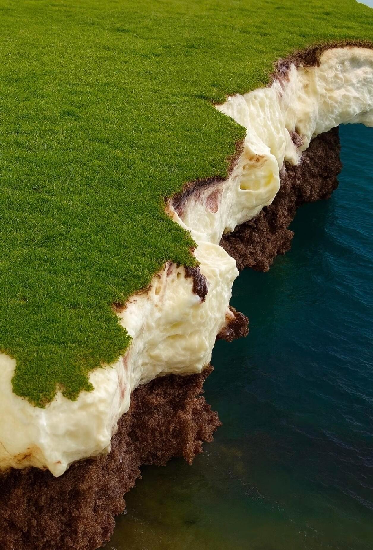 地球是奶油蛋糕 