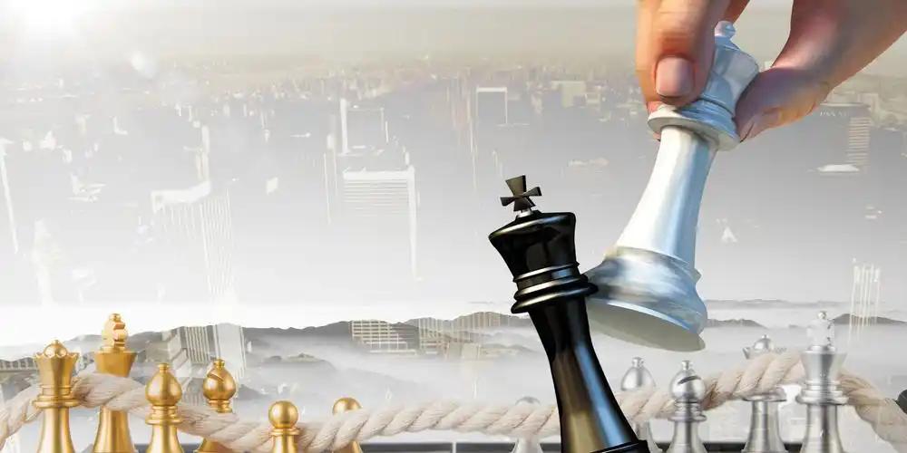 其实“竞”和“争”不是一回事，同向为竞，相向为争，这两个事情是有很大区别。
比如