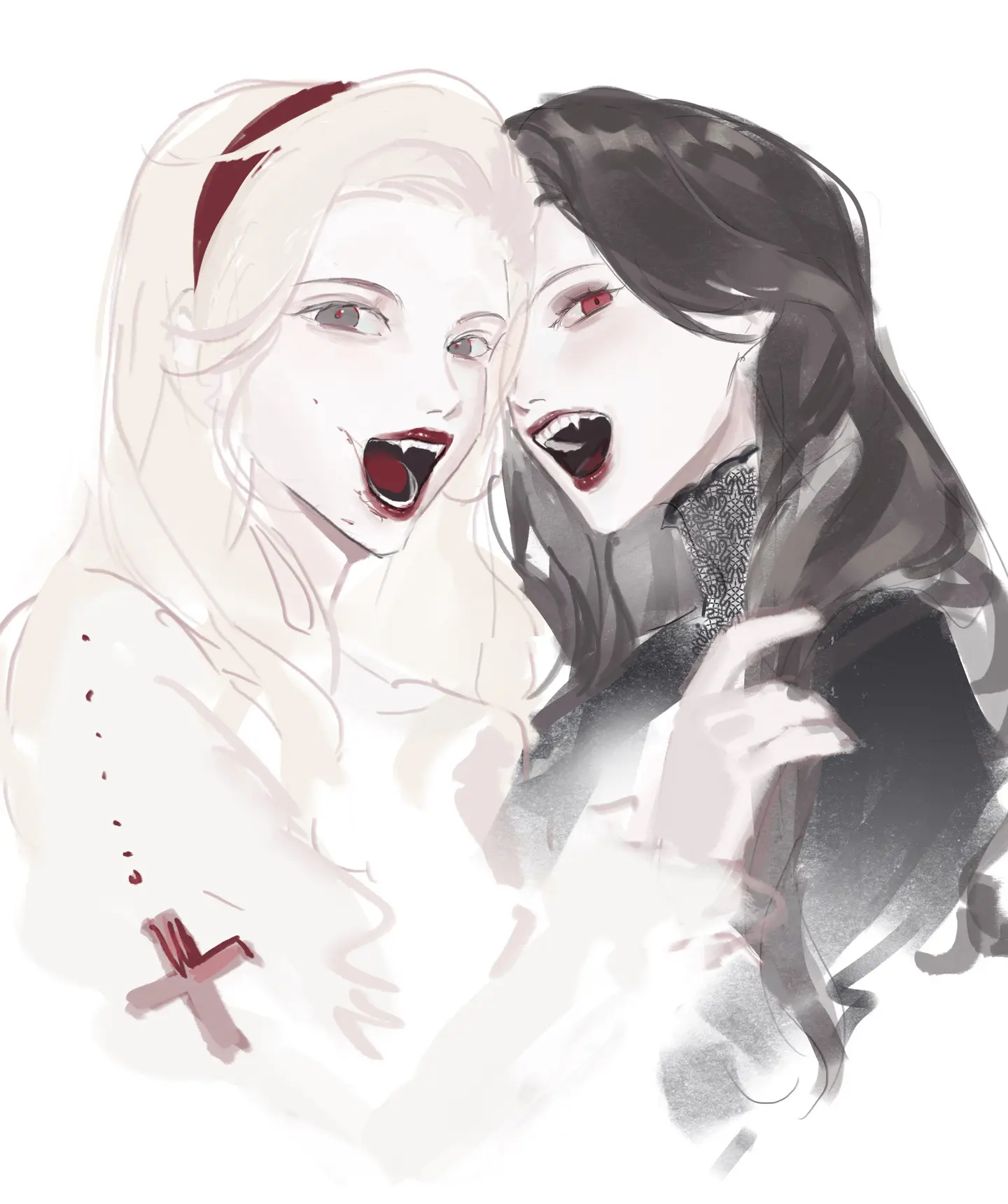 吸血鬼（其实是照片练习）