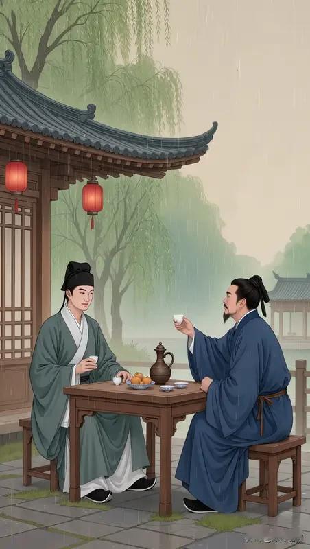 对下联原创用喝酒来对下联儿。我写的这个下联儿就是有点儿煮，应该是蒸热烹这类加热的