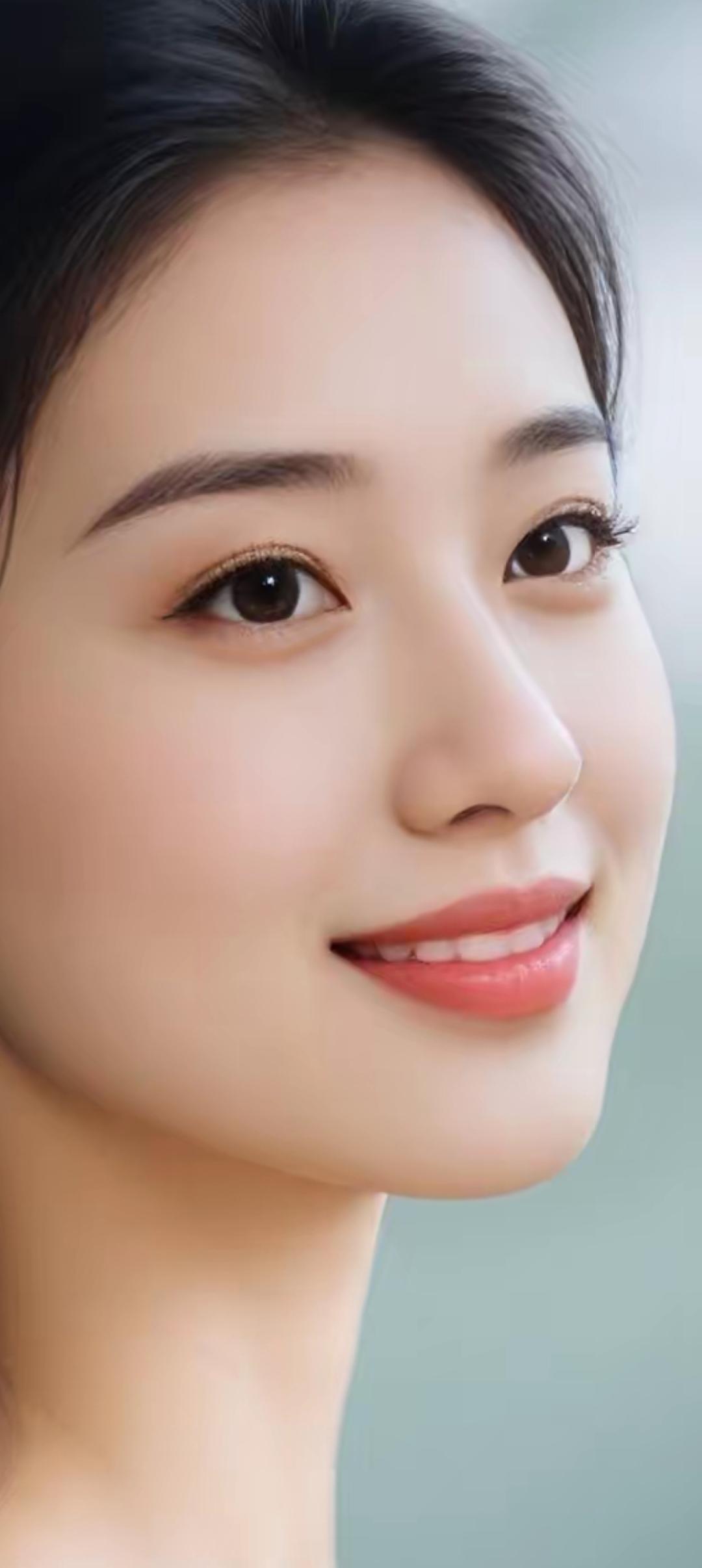 温柔微笑，岁月静好。🌸💕