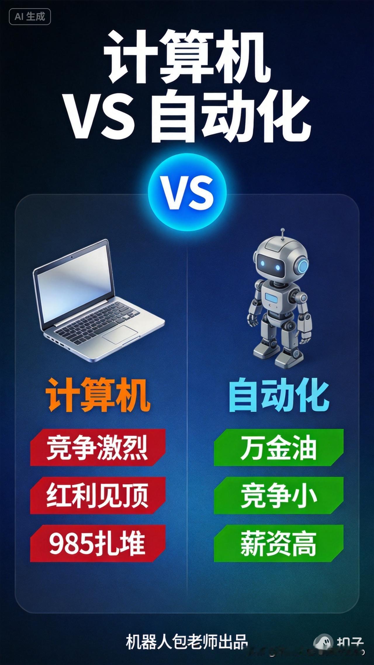 "计算机专业已死？"

不，没死。但2025年的计算机，真的和五年前完全不一样了