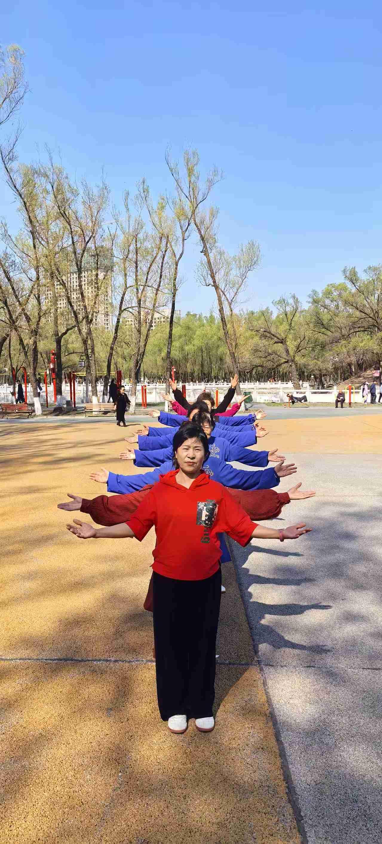 我的今日状态：😁轻松愉快
我这里的天气：☀️晴天
这里是黑龙江省肇东市人民公园