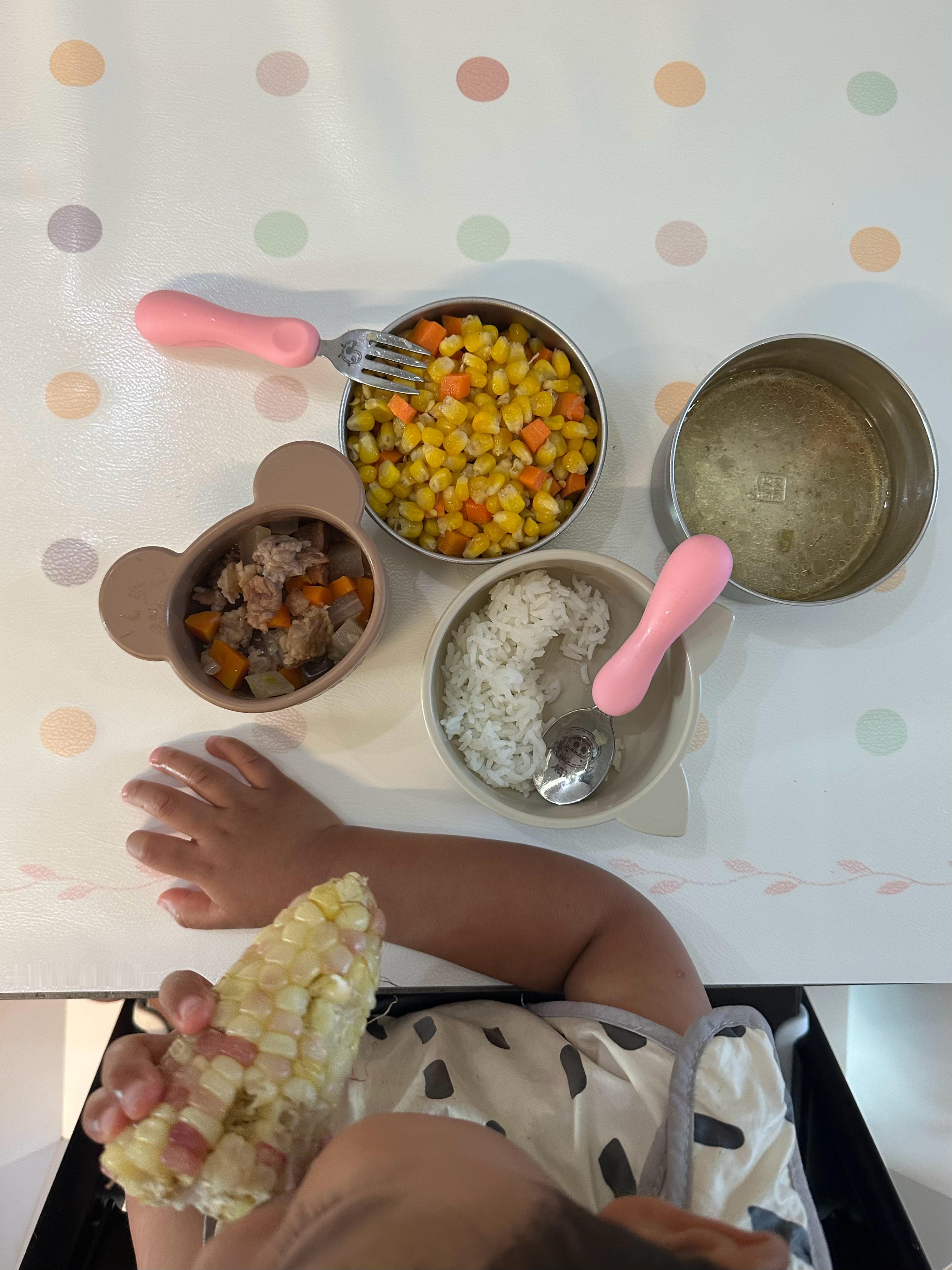 糕：今天的食物好美味啊！ 