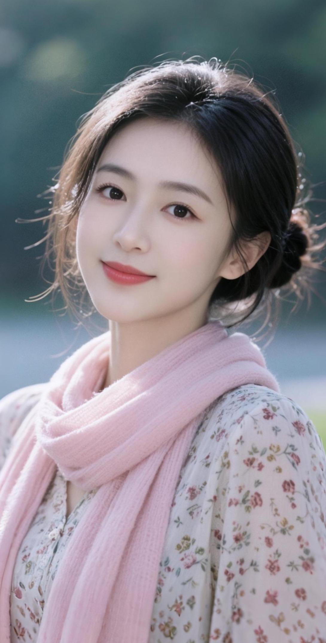 AI温婉柔焦写真感