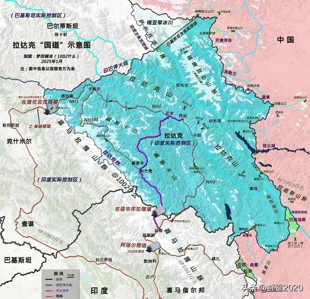 印度最近在隧道建设上动作频频。6月9日竣工的佐吉拉隧道凿穿喜马拉雅山脉，长约14