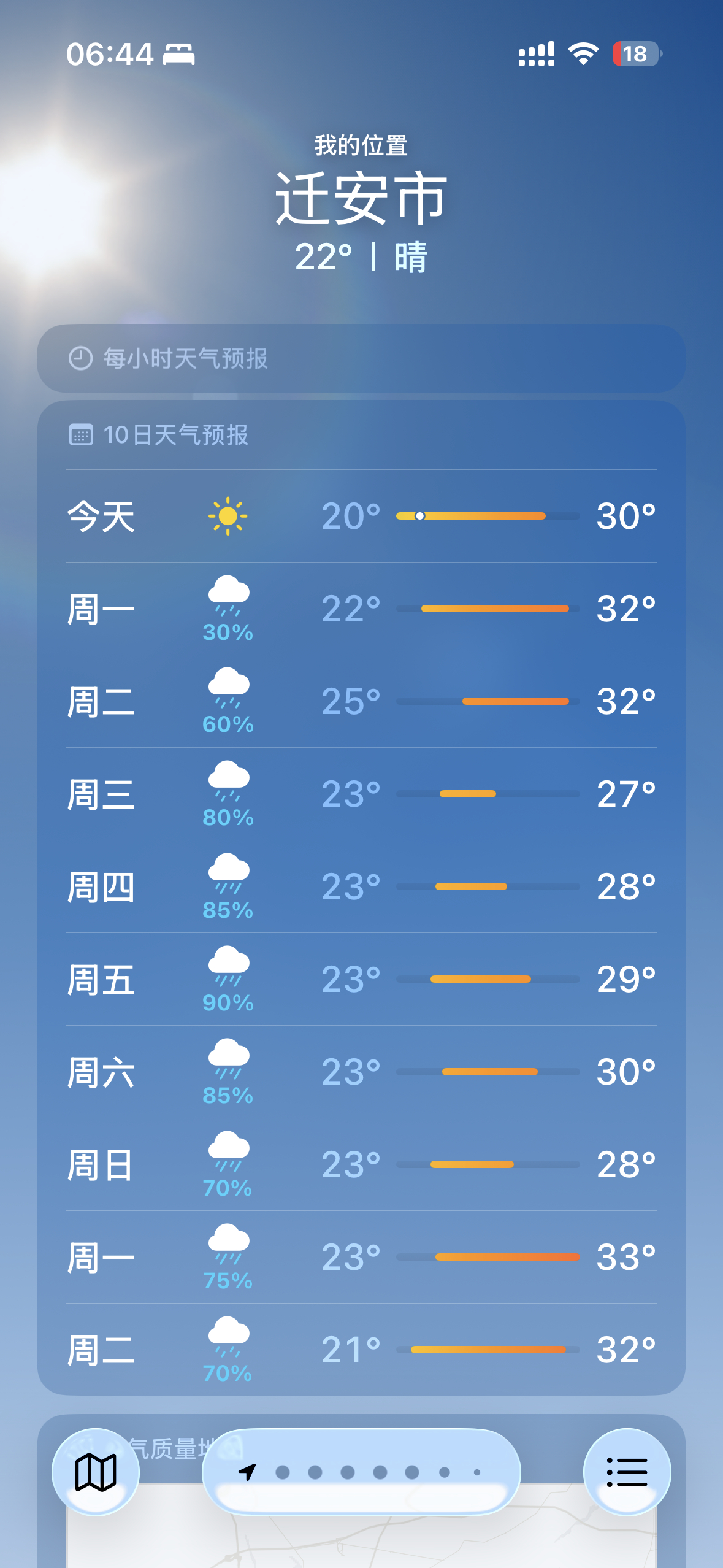 天又要漏了