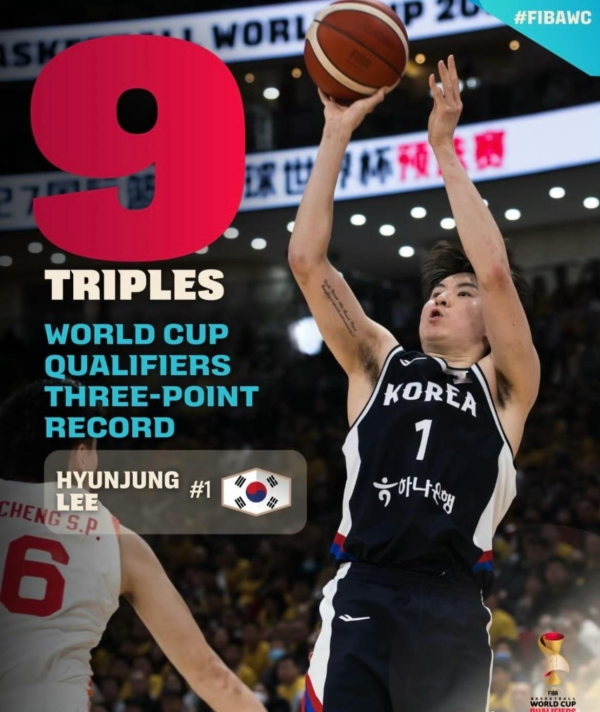 聊聊本场爆发砍下33分14篮板的韩国球员李贤重。五棵松体育馆的客队更衣室里，李贤