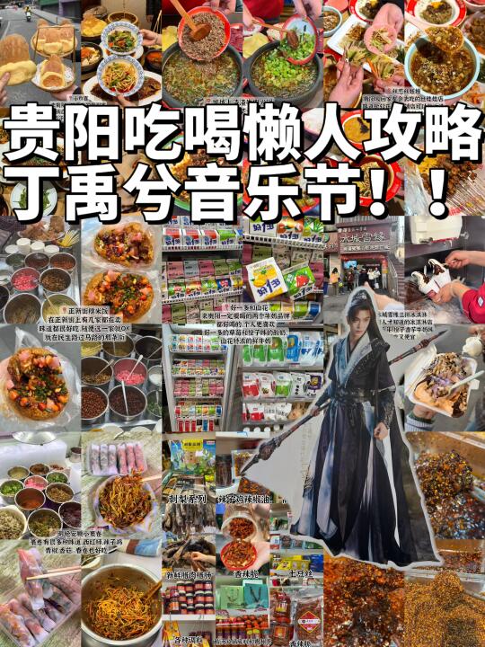 贵阳丁禹兮音乐节吃吃喝喝攻略！！！