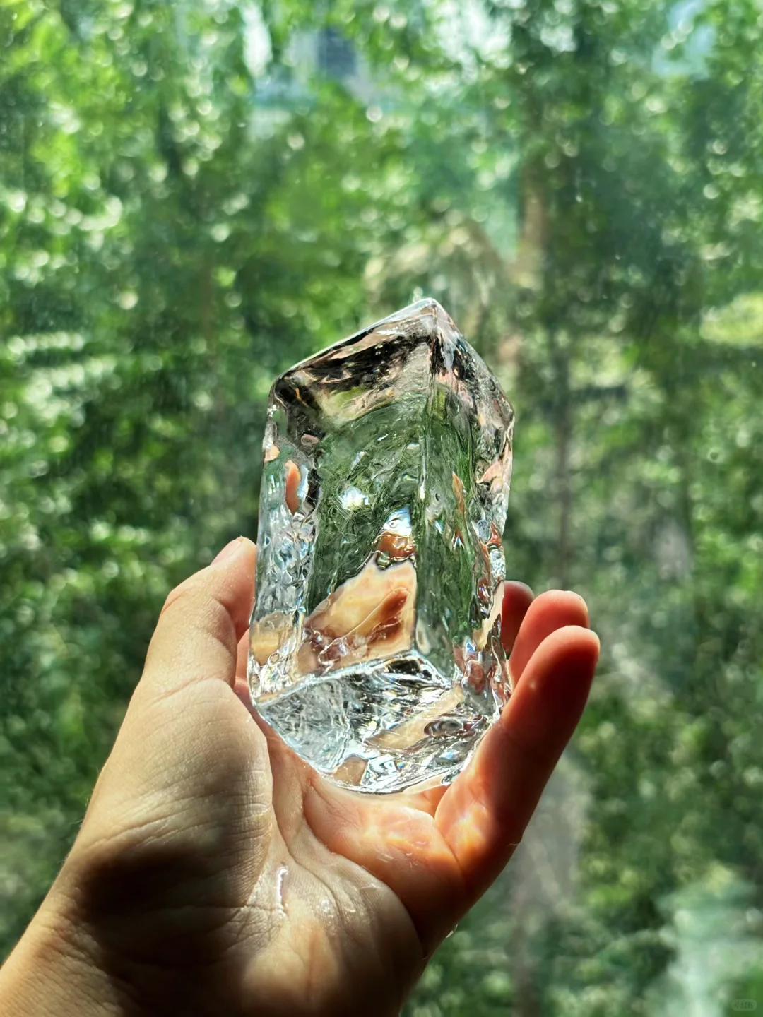 🧊我竟然用酸奶盒冻出了高透冰‼️